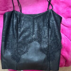 Express Black Camisole with Lace